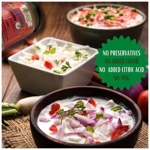 Rooted Peepul U.P. Wala Raita Masala - No Added Flavours & Preservatives - Image 6