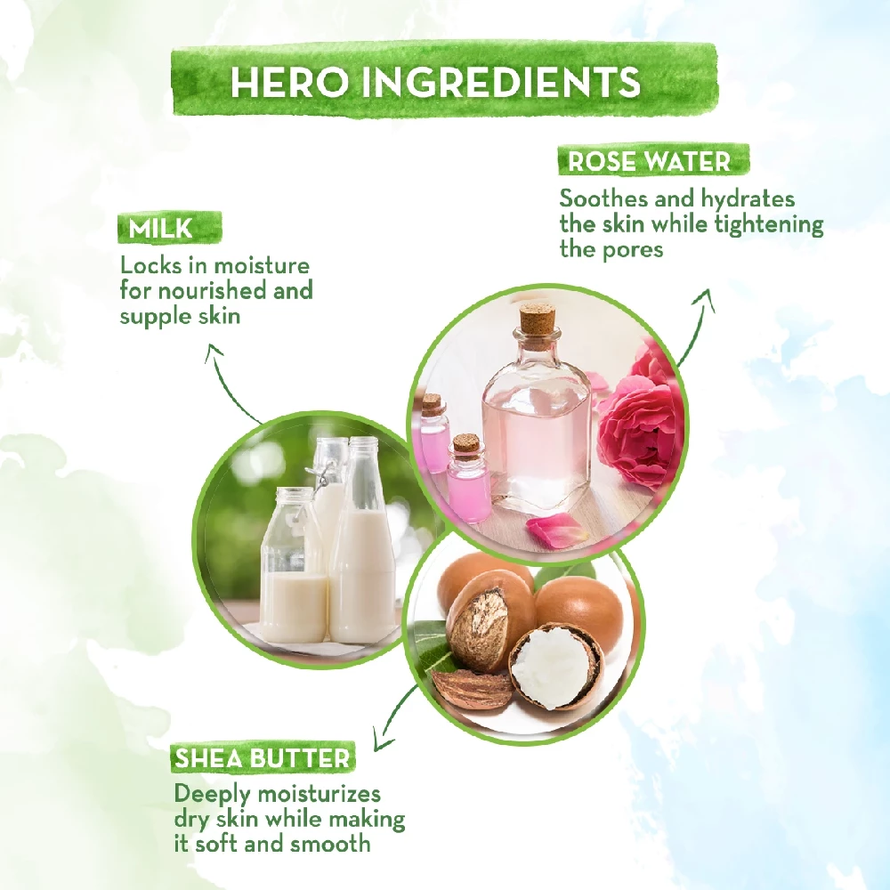 Rose Body Lotion with Rose Water and Milk For Deep Hydration - Image 13