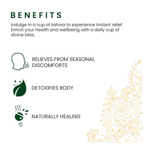 Roshi Green Tea - Kahwa With Ginger & Lemon - Image 6