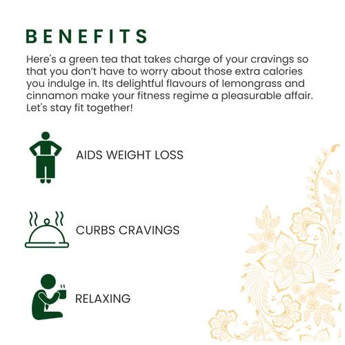 Roshi Green Tea - Simply Slim Lemongrass Cinnamon - Image 6