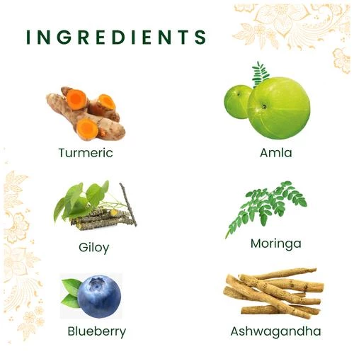 Roshi Herbal Green Tea - ImmuniCare With Turmeric - Image 3