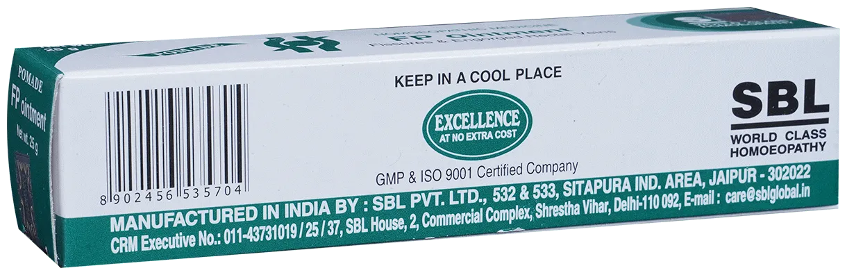 SBL Homeopathy FP Ointment - Image 4