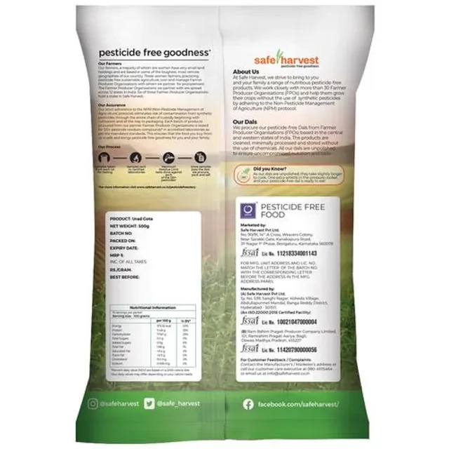 Safe Harvest Urad Gota - Image 2