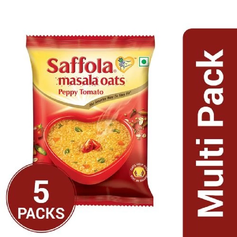 Saffola Masala Oats Peppy Tomato - Image 7