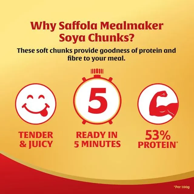 Saffola Mealmaker - Soya Chunks - Image 4