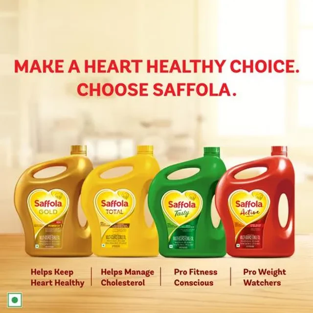 Saffola Refined Cooking oil | Blended Rice Bran & Sunflower oil | Helps Keeps Heart Healthy - Image 7