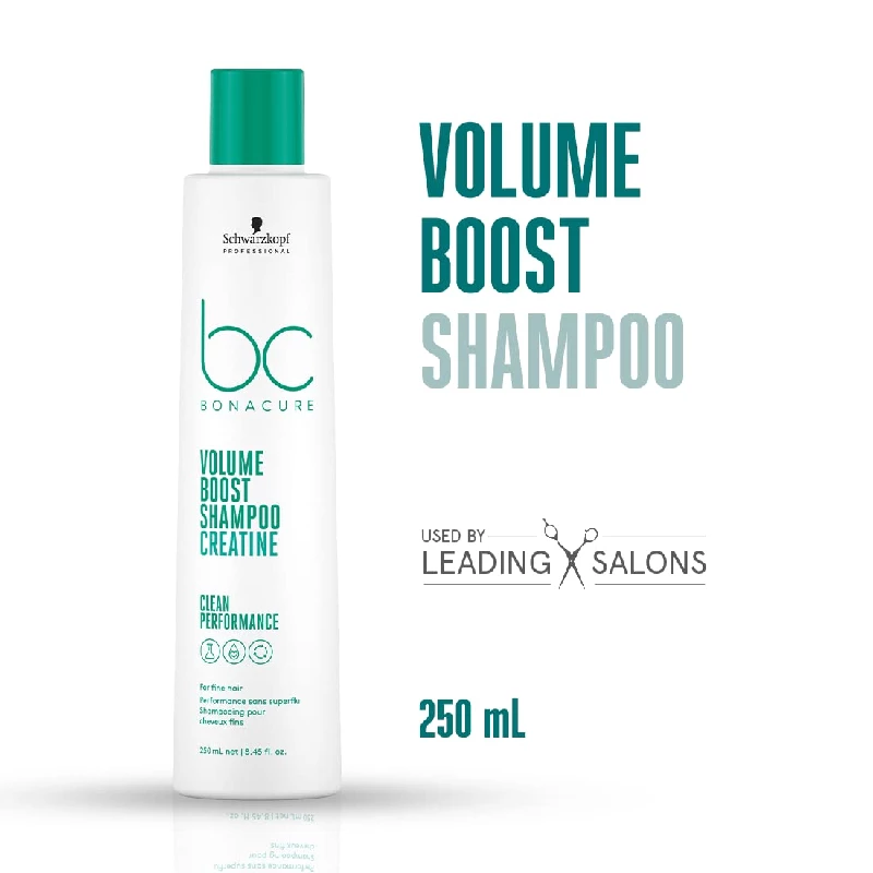 Schwarzkopf Professional Bonacure Volume Boost shampoo with Creatine For Fine Hair - Image 2