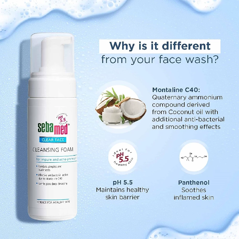 Sebamed Clear Face Cleansing Foam - Image 4