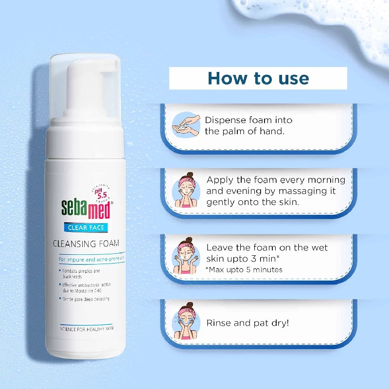Sebamed Clear Face Foam - Image 5