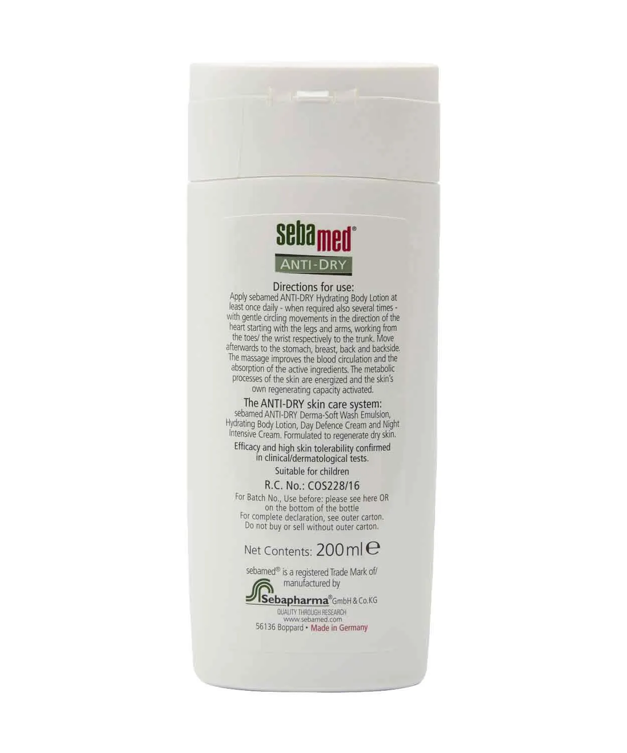 Sebamed Anti-Dry Hydrating Body Lotion - Image 2