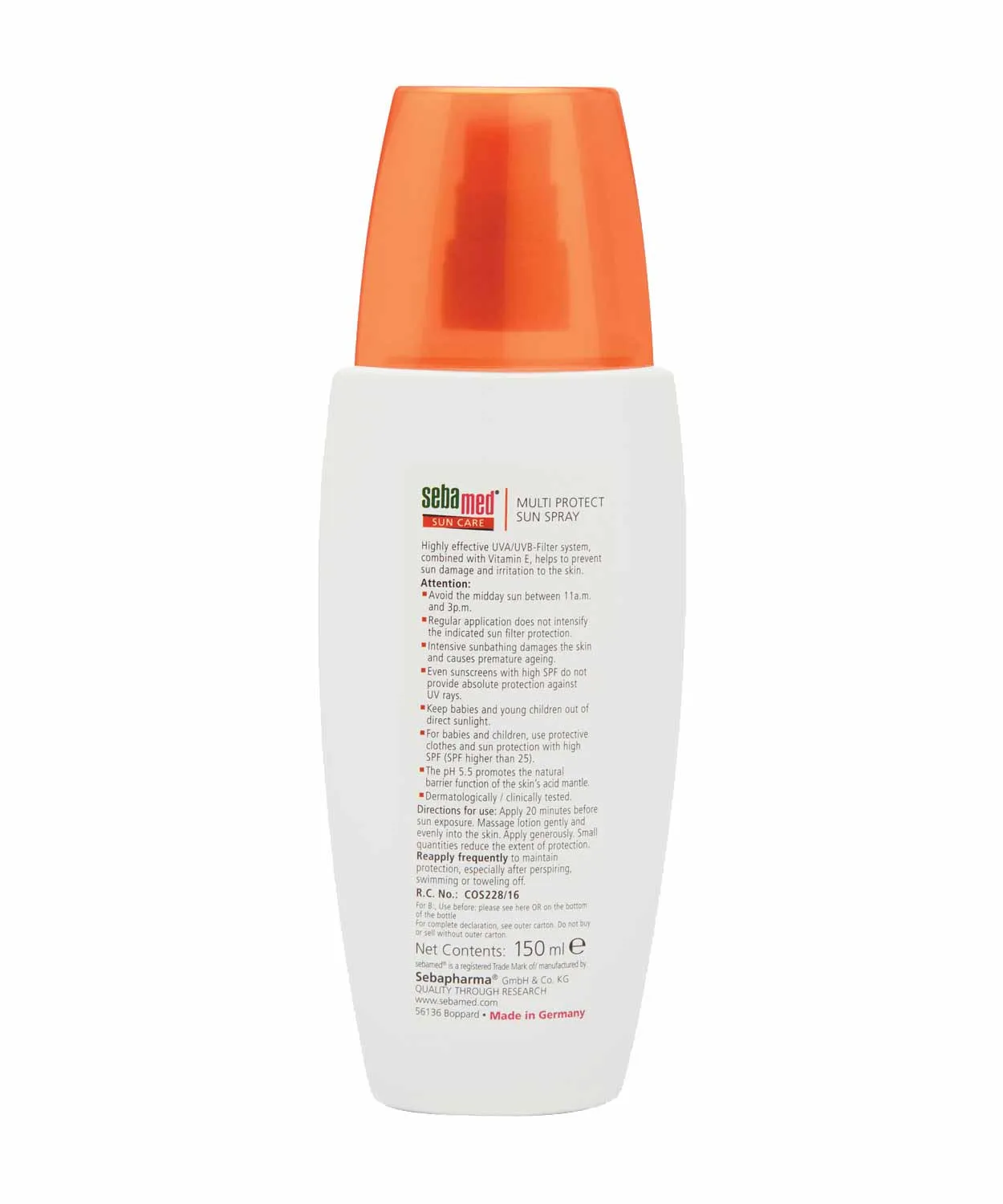Sebamed Multiprotect Sun Spray SPF30 - Image 2
