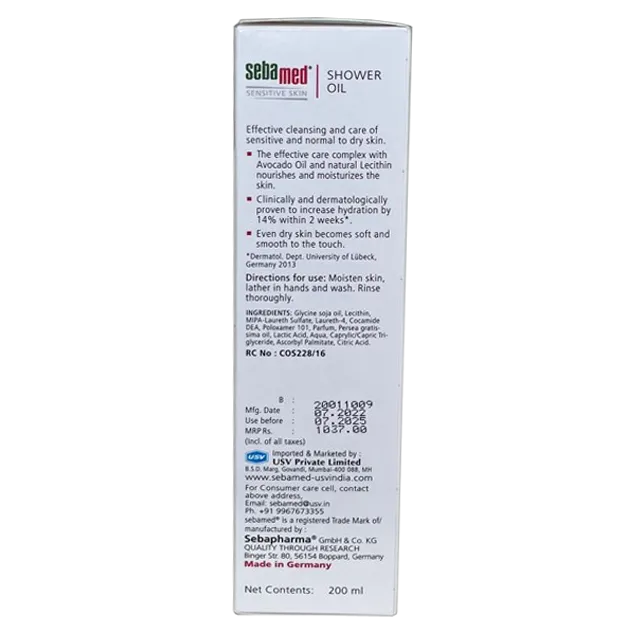 Sebamed Sensitive Skin Shower Oil - Image 3