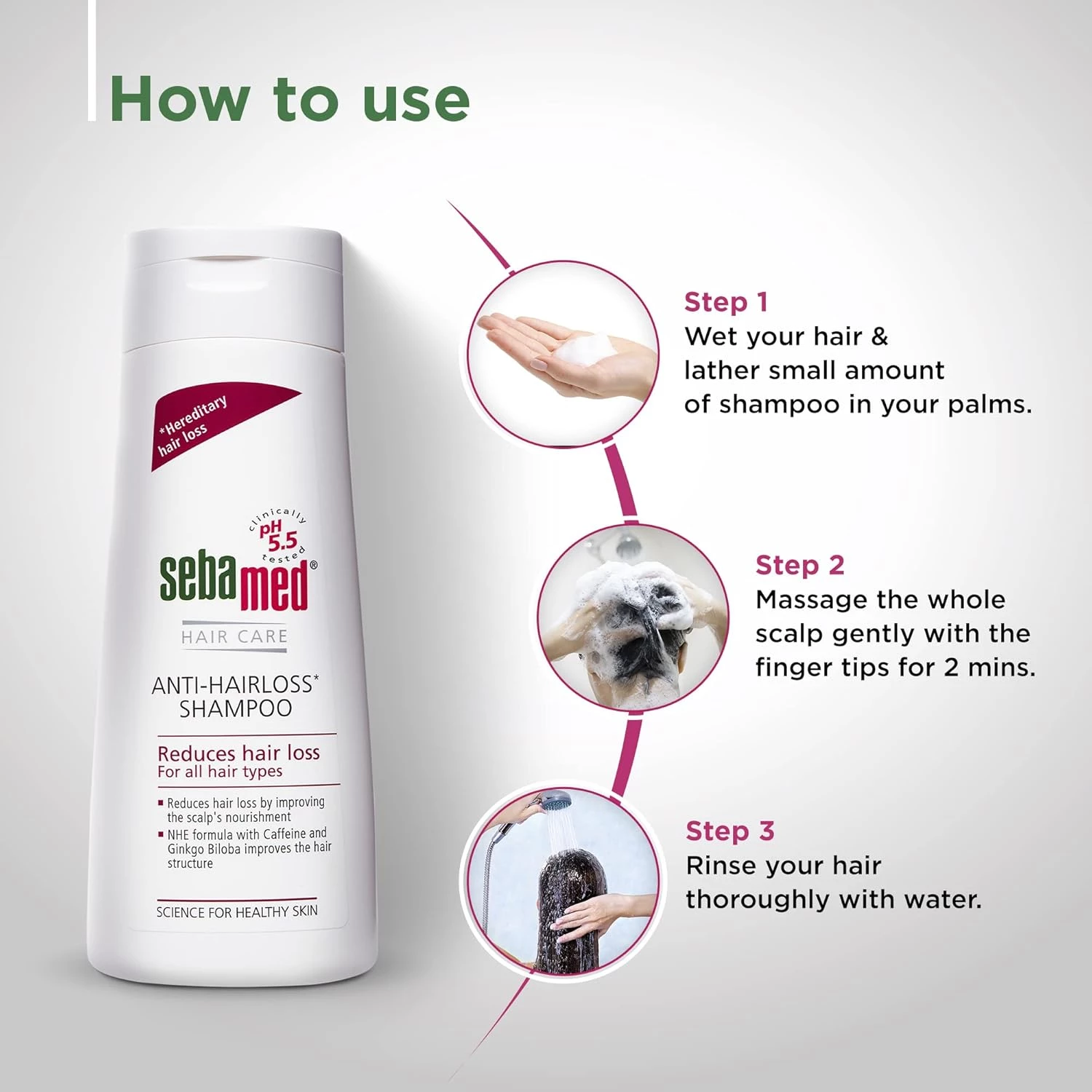 Sebamed Anti- Hairloss Shampoo - Image 5