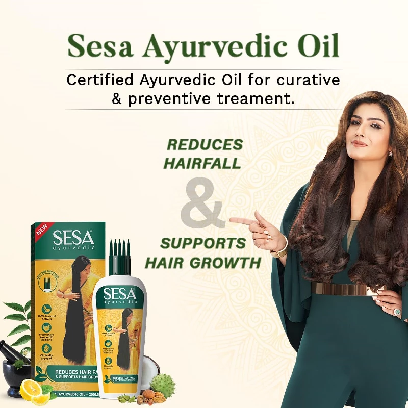 Sesa Ayurvedic Hair Oil - Image 3