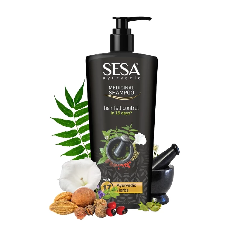 Sesa Ayurvedic Medicinal Shampoo For Hairfall Control - Image 8