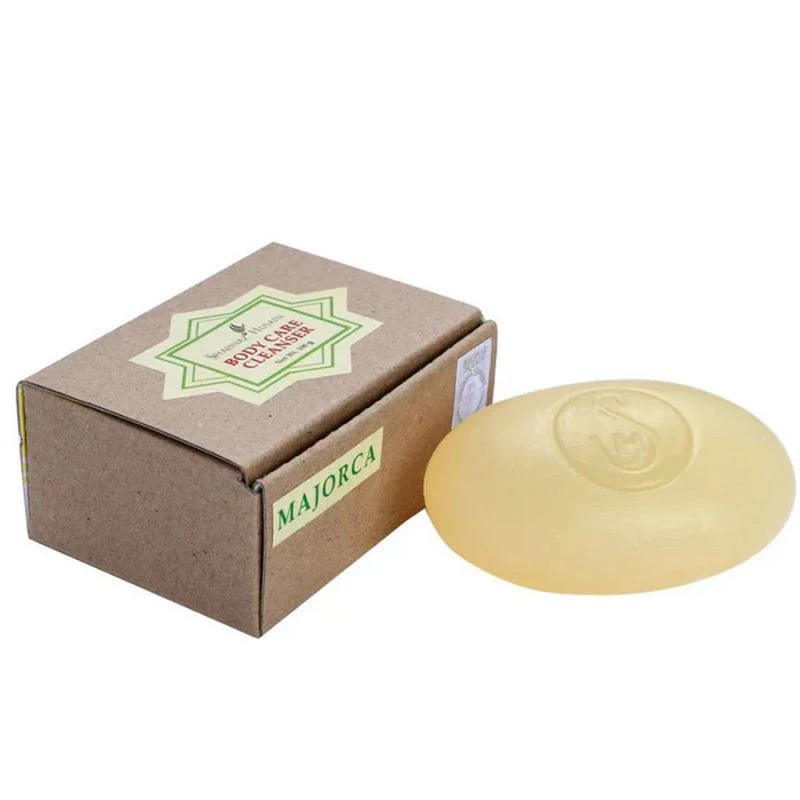 Shahnaz Husain Ayurvedic Body Care Cleanser Soap (Majorca) Shahnaz Husain Ayurvedic Body Care Cleanser Soap (Majorca)-Pack Size-100 g