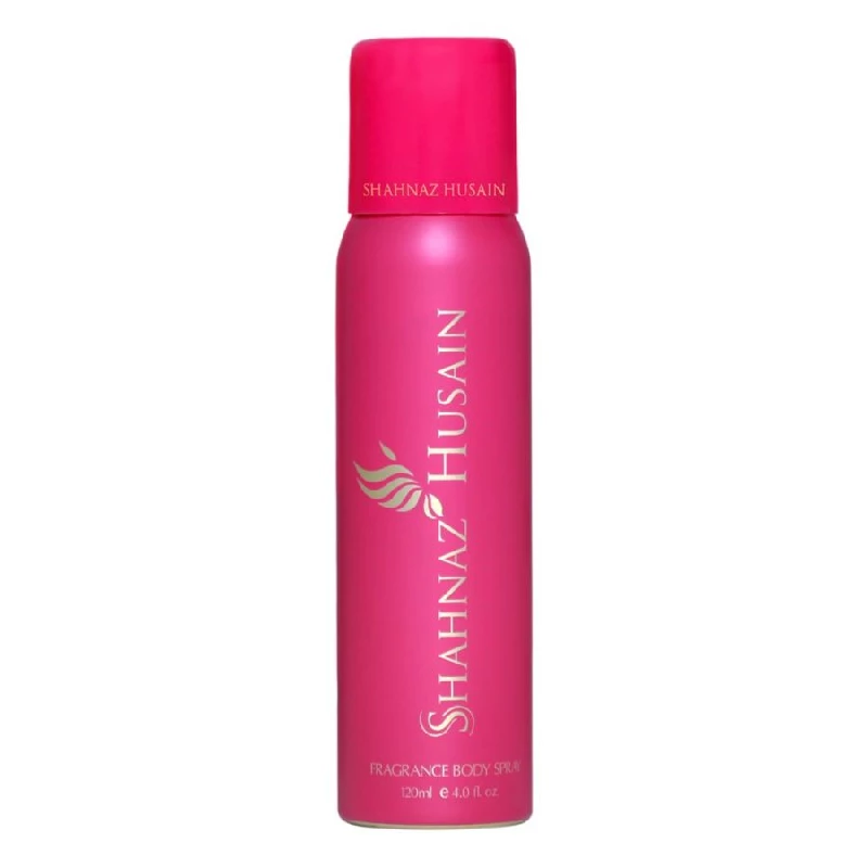 Shahnaz Husain Deodorant Regular Pink Fragrance Body Spray For Women Shahnaz Husain Deodorant Regular Pink Fragrance Body Spray For Women-Pack Size-120 ml