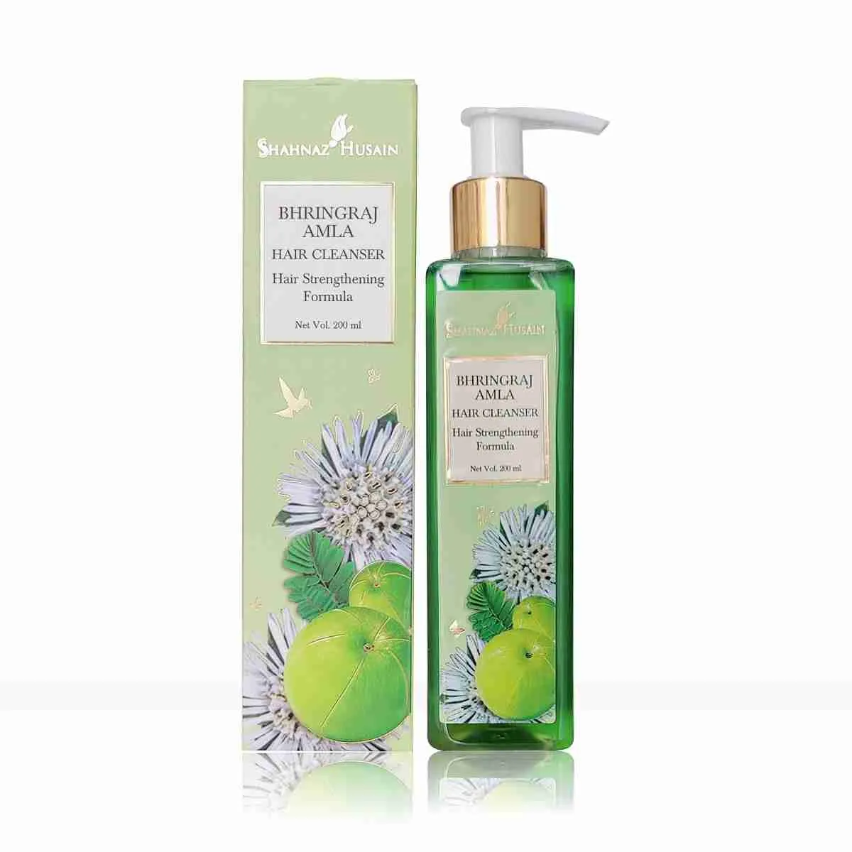 Shahnaz Husain Bhringraj Amla Hair Cleanser - Image 4
