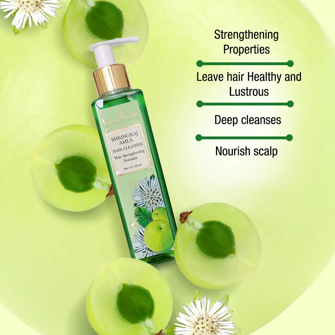 Shahnaz Husain Bhringraj Amla Hair Cleanser - Image 5
