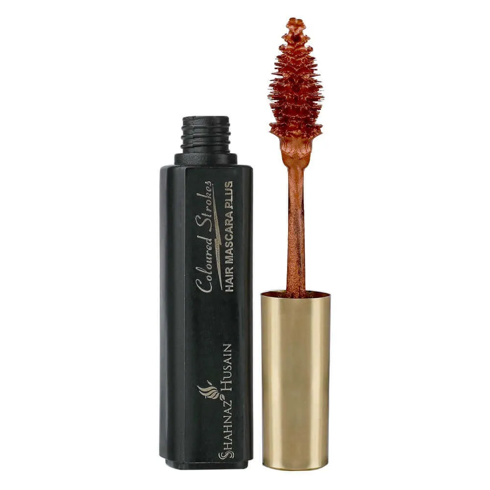 Shahnaz Husain Hair Mascara Plus Instant Glamour Hair Colour Shade No 2 Copper Tone