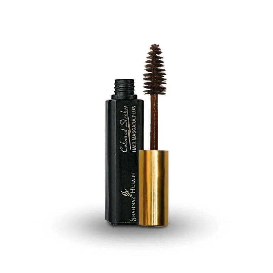 Shahnaz Husain Hair Mascara Plus Instant Glamour Hair Colour Shade No 5 Brown
