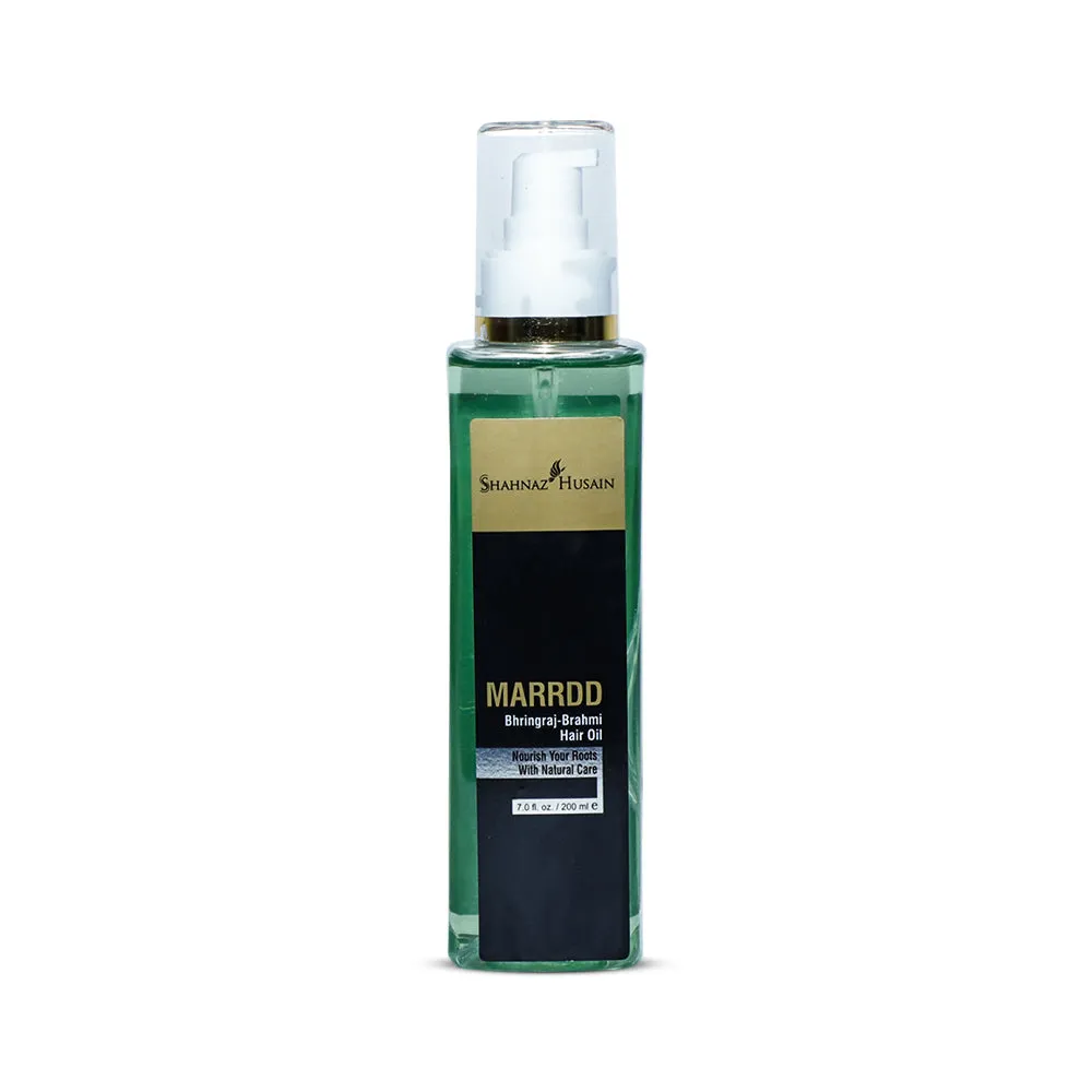 Shahnaz Husain Marrdd Bhringraj-Brahmi Hair Oil Shahnaz Husain Marrdd Bhringraj-Brahmi Hair Oil-Pack Size-200 ml