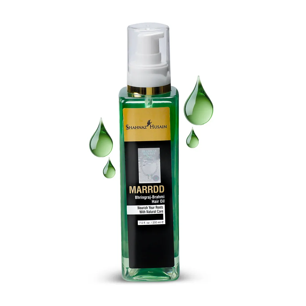 Shahnaz Husain Marrdd Bhringraj-Brahmi Hair Oil - Image 3