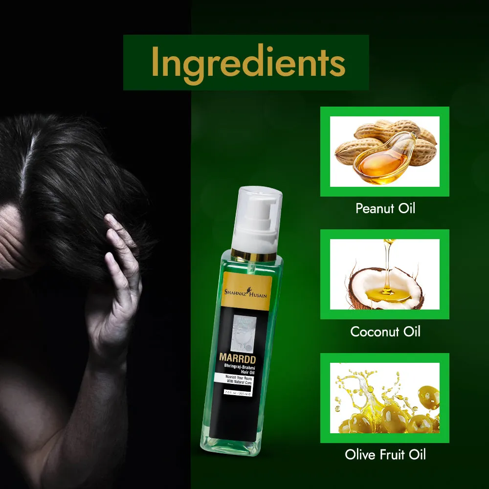 Shahnaz Husain Marrdd Bhringraj-Brahmi Hair Oil - Image 4