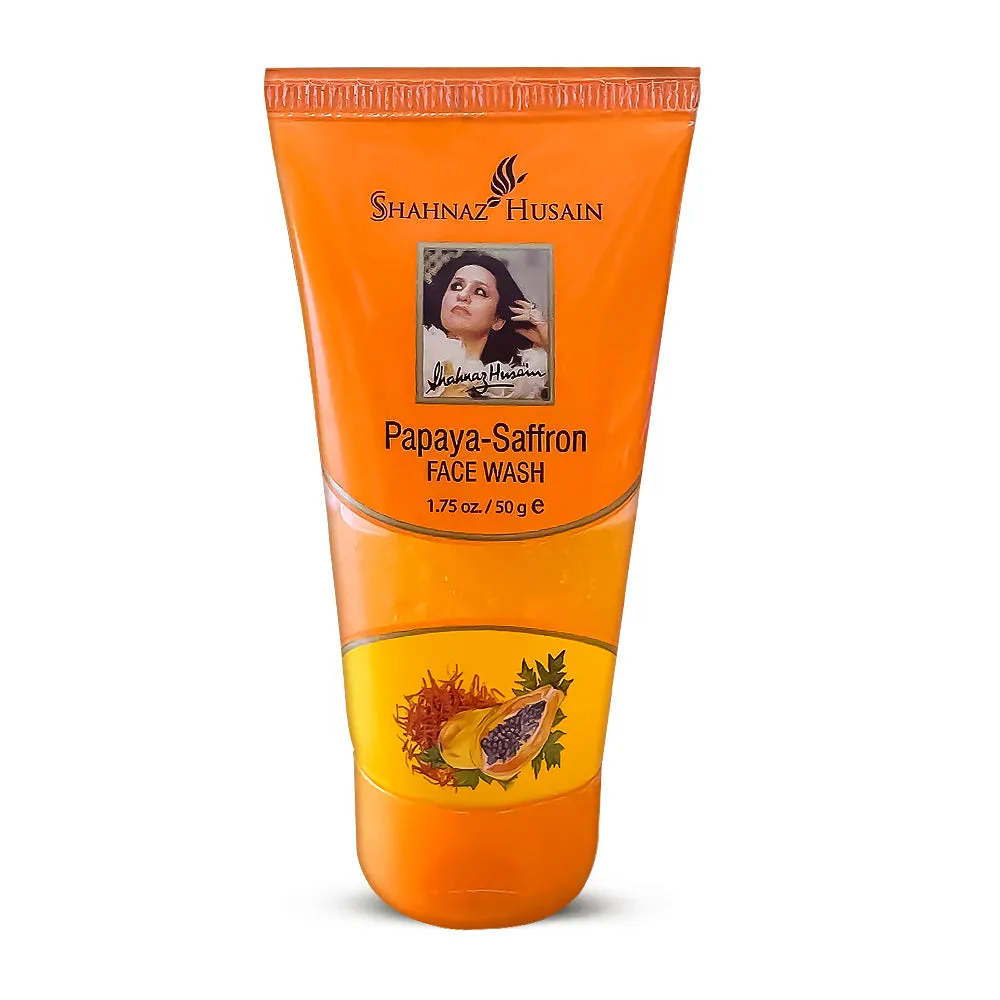 Shahnaz Husain Papaya-Saffron Face Wash Shahnaz Husain Papaya-Saffron Face Wash-Pack Size-50 g