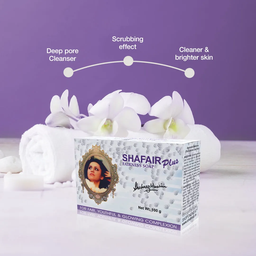 Shahnaz Husain Shafair Plus Ayurvedic Fairness Soap - Image 2