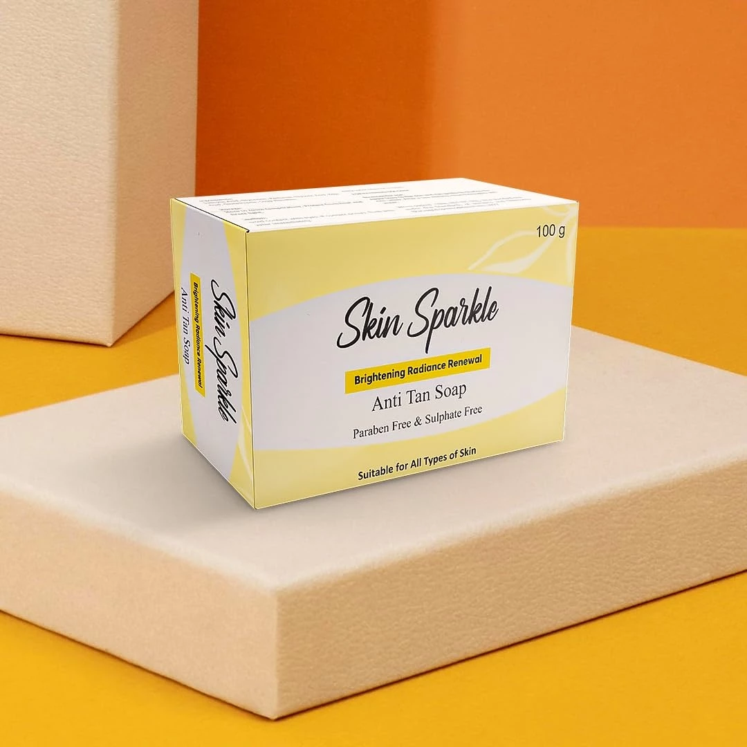 Skin Sparkle Brightening Radiance Renewal Anti-Tan Soap Skin Sparkle Brightening Radiance Renewal Anti-Tan Soap-Pack Size-Pack of 2