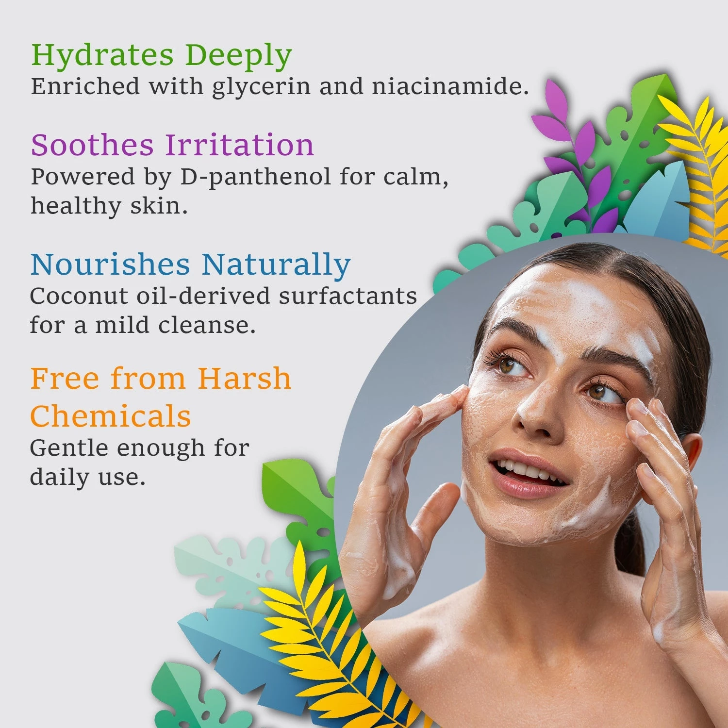 Skin Sparkle Face Wash for Sensitive Skin - Image 2