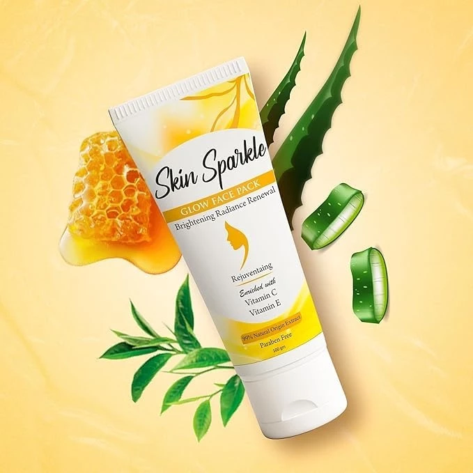 Skin Sparkle Glow Face Pack Skin Sparkle Glow Face Pack-Pack Size-100 g