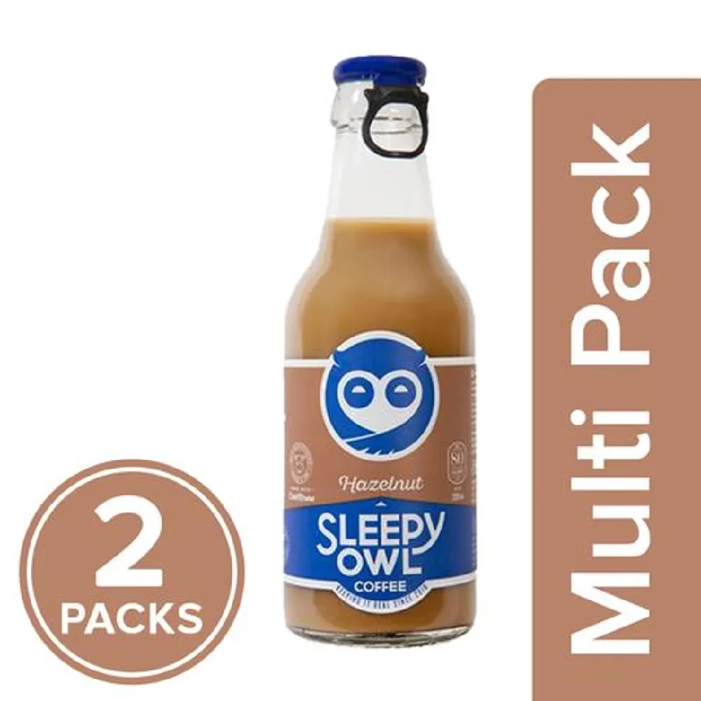 Sleepy Owl Hazelnut Iced Coffee - Made With Cold Brew - Image 9