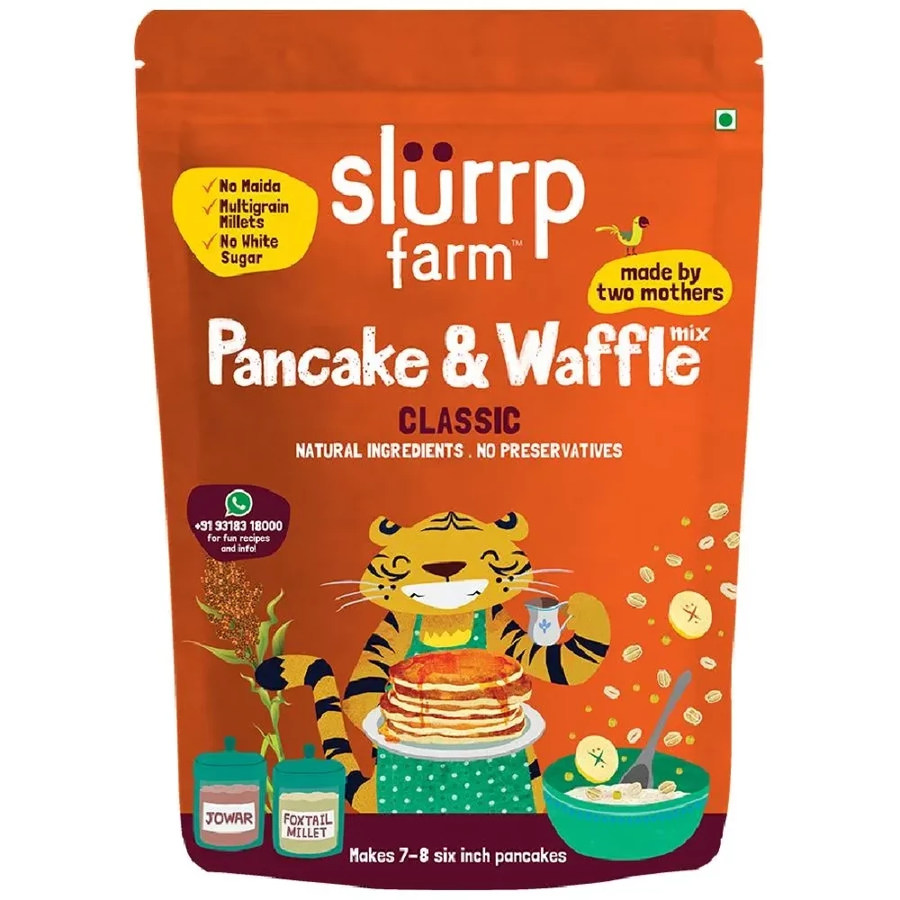 Slurrp Farm Millet Pancake & Waffle Mix - Classic & Supergrains - Image 6