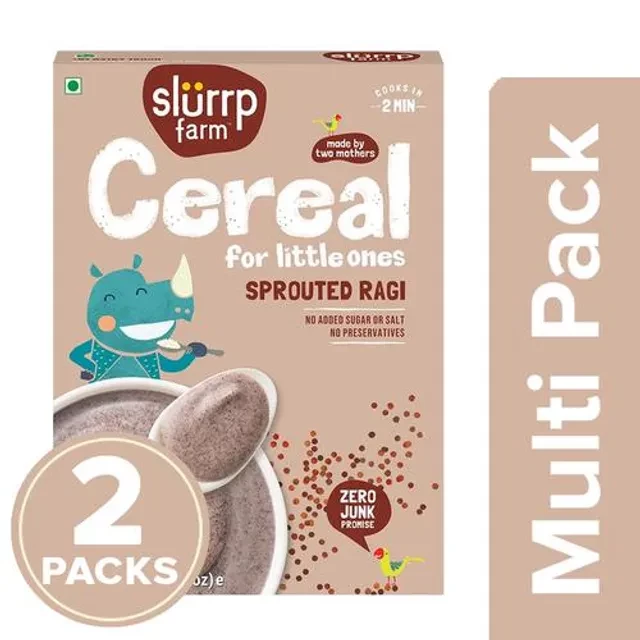 Slurrp Farm Organic Sprouted Ragi Powder/Ragi Pindi - Image 6