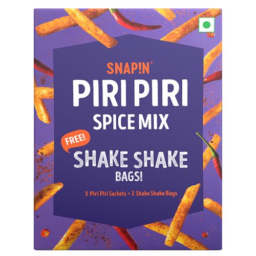 Snapin Piri Piri Spice Mix - With Shake Shake Bags - Image 1