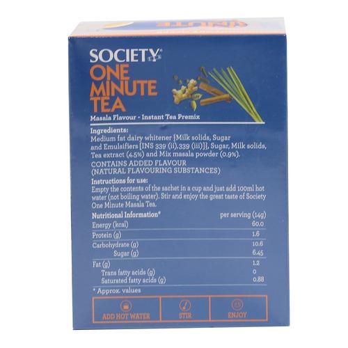 Society One Minute Instant Tea Premix - Masala Flavour - Image 2