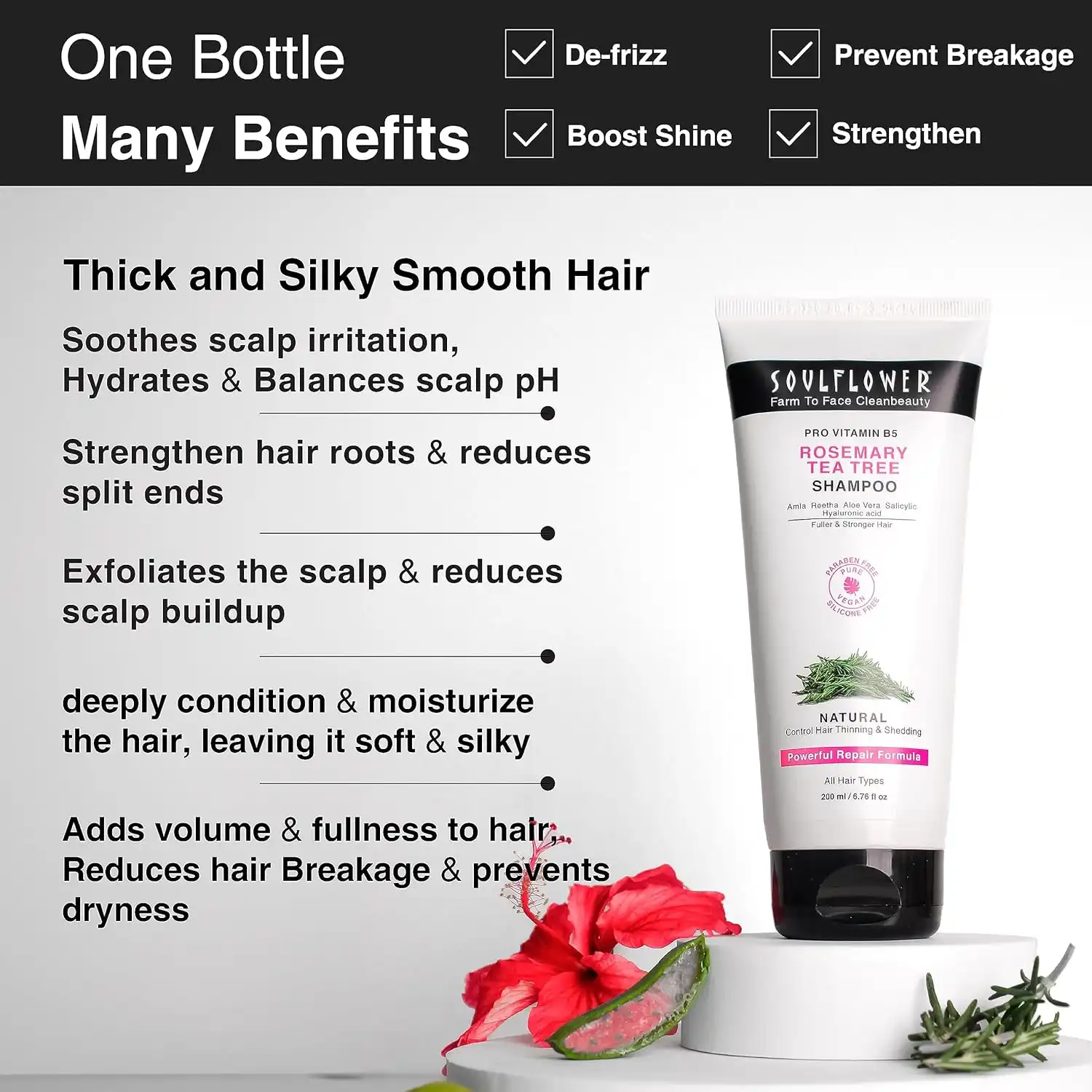Soulflower Rosemary Shampoo - Image 5