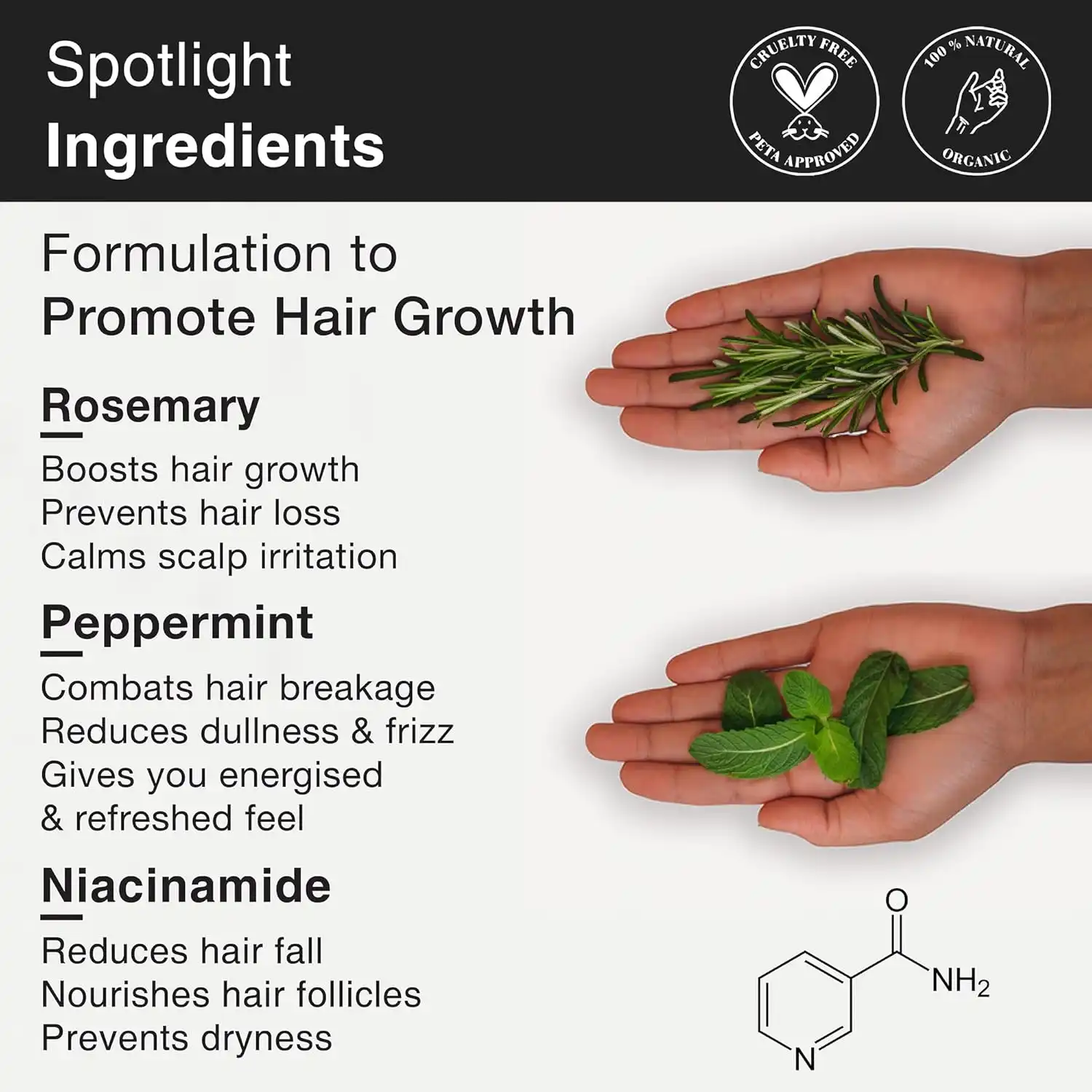 Soulflower Rosemary Water Spray - Image 3