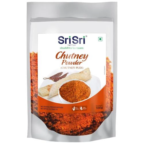 Sri Sri Tattva Chutney Powder - Rich In Taste & Flavour 100 g