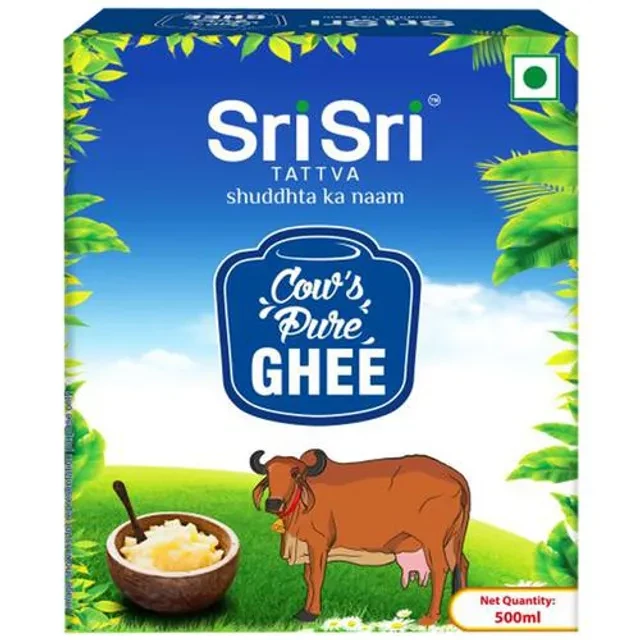 Sri Sri Tattva Cow's Pure Ghee - Source Of Calcium, Boosts Overall Health - Image 4