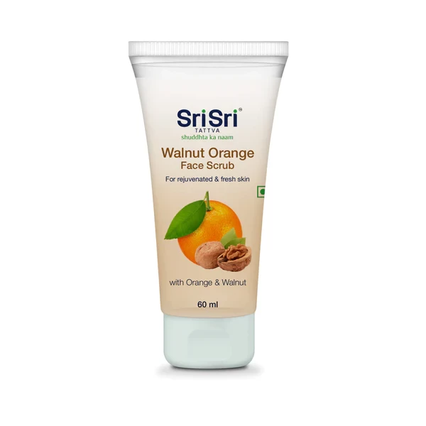 SRI SRI Tattva Walnut Orange Face Scrub