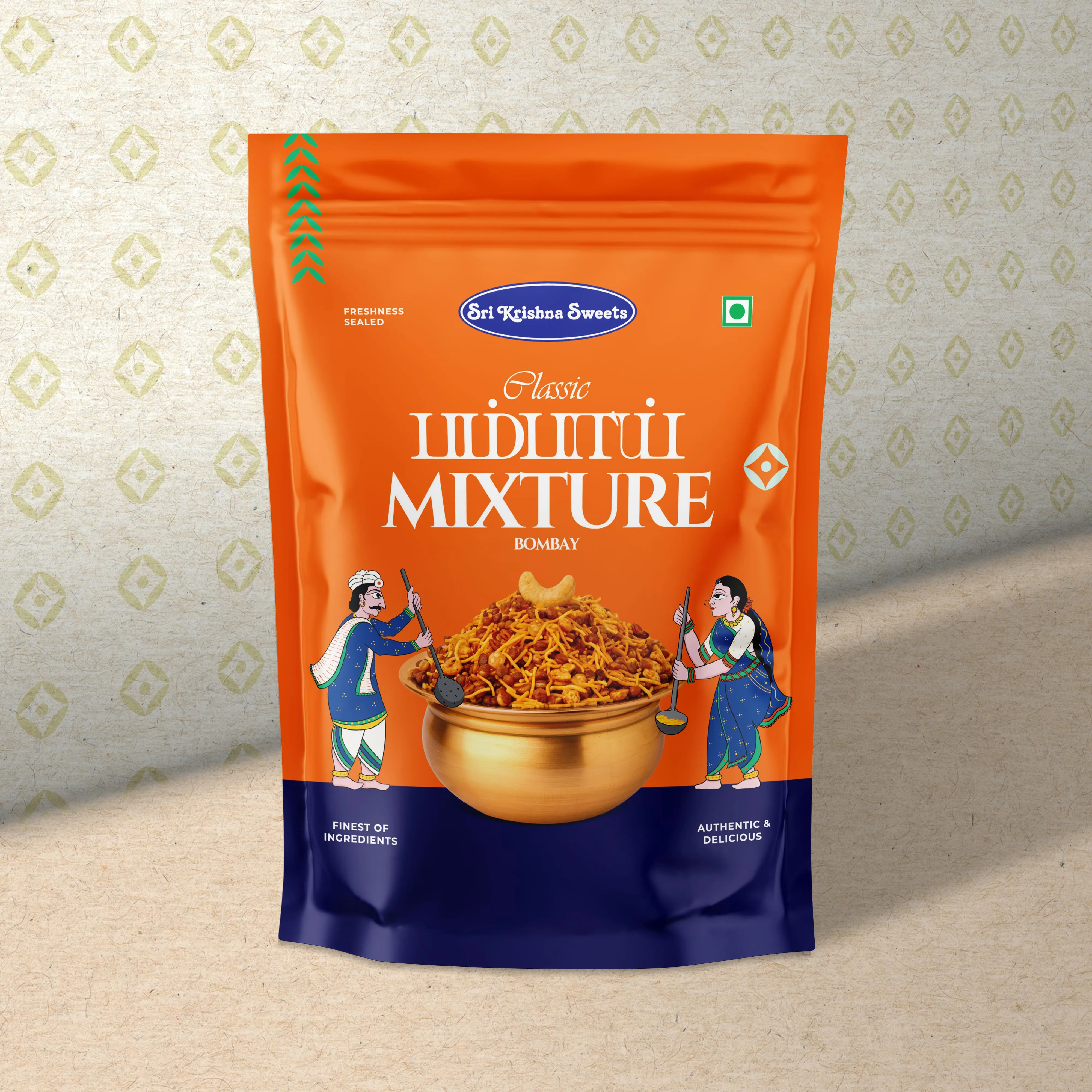 Sri Krishna Sweets Bombay Mixture Sri Krishna Sweets Bombay Mixture-Pack Size-250 g