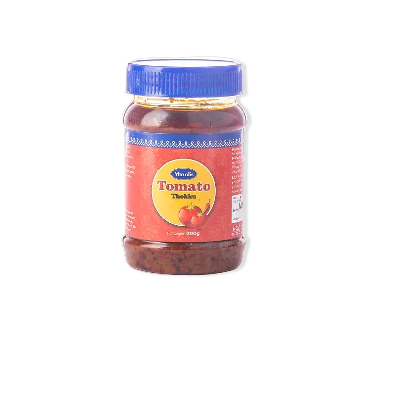 Sri Krishna Sweets Tomato Thokku Sri Krishna Sweets Tomato Thokku-Pack Size-200 g