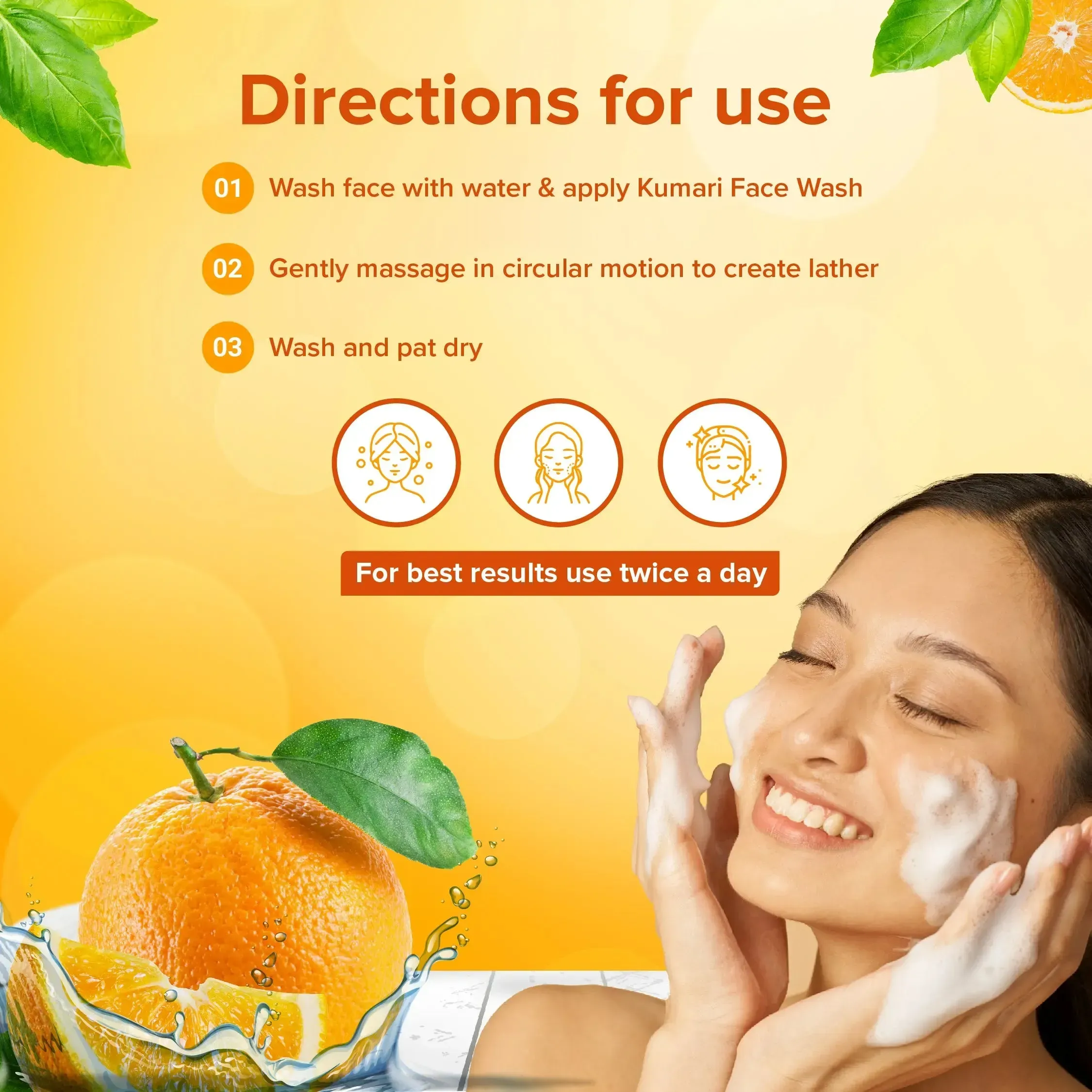 Sri Sri Tattva Orange Face Wash - Image 6