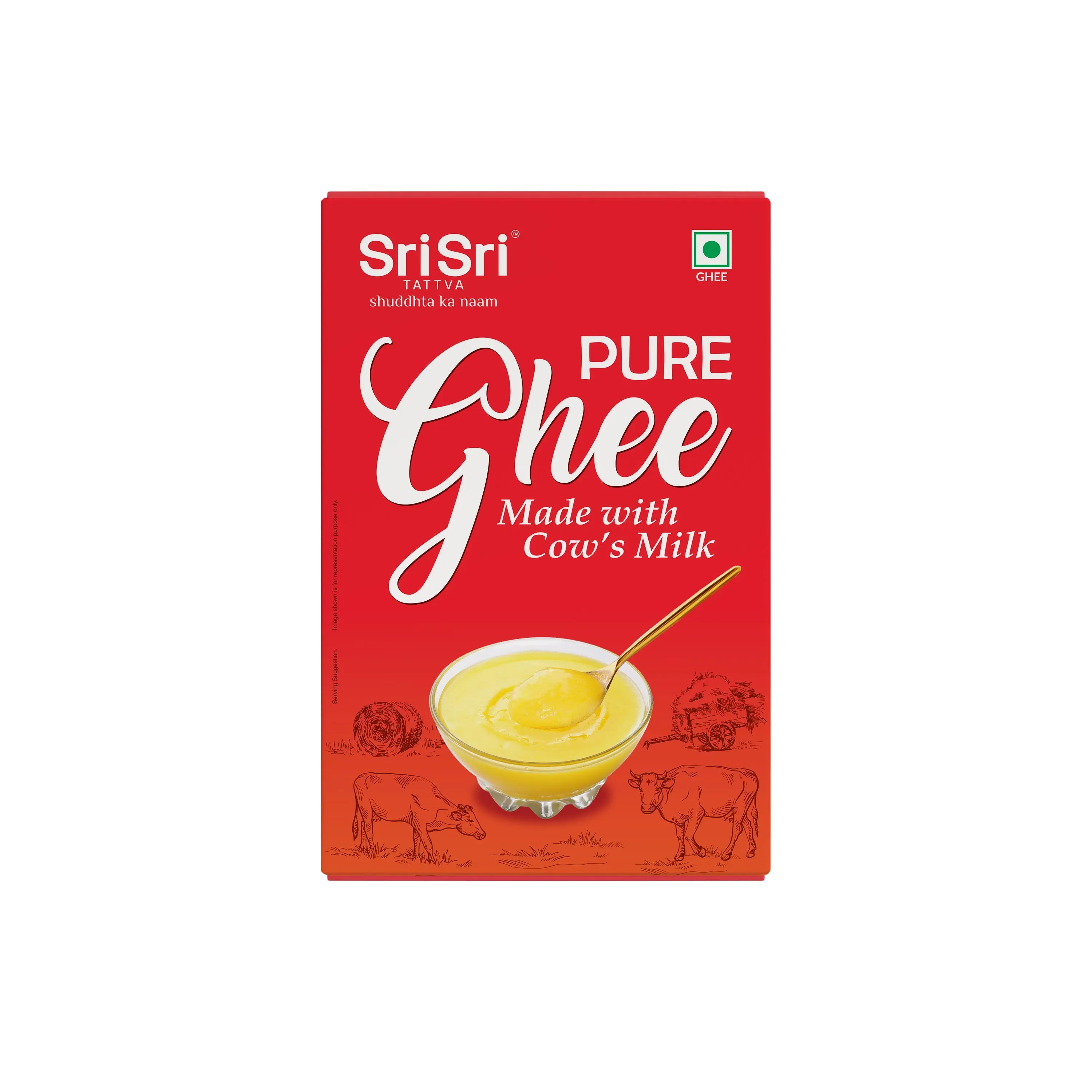 SRI SRI Tattva Pure Ghee Made With Cow's Milk