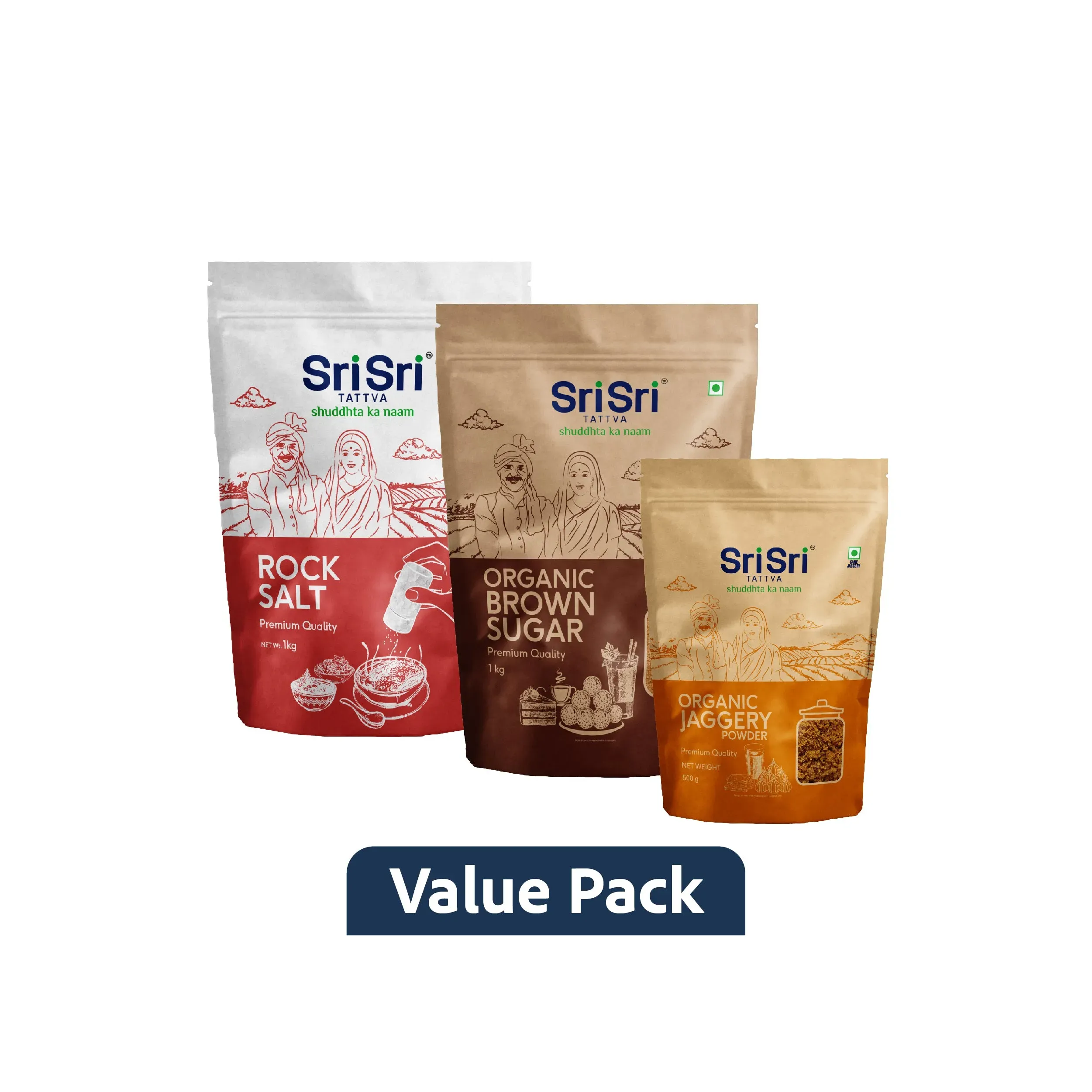 Sri Sri Tattva Salt, Sugar, Jaggery - Image 1