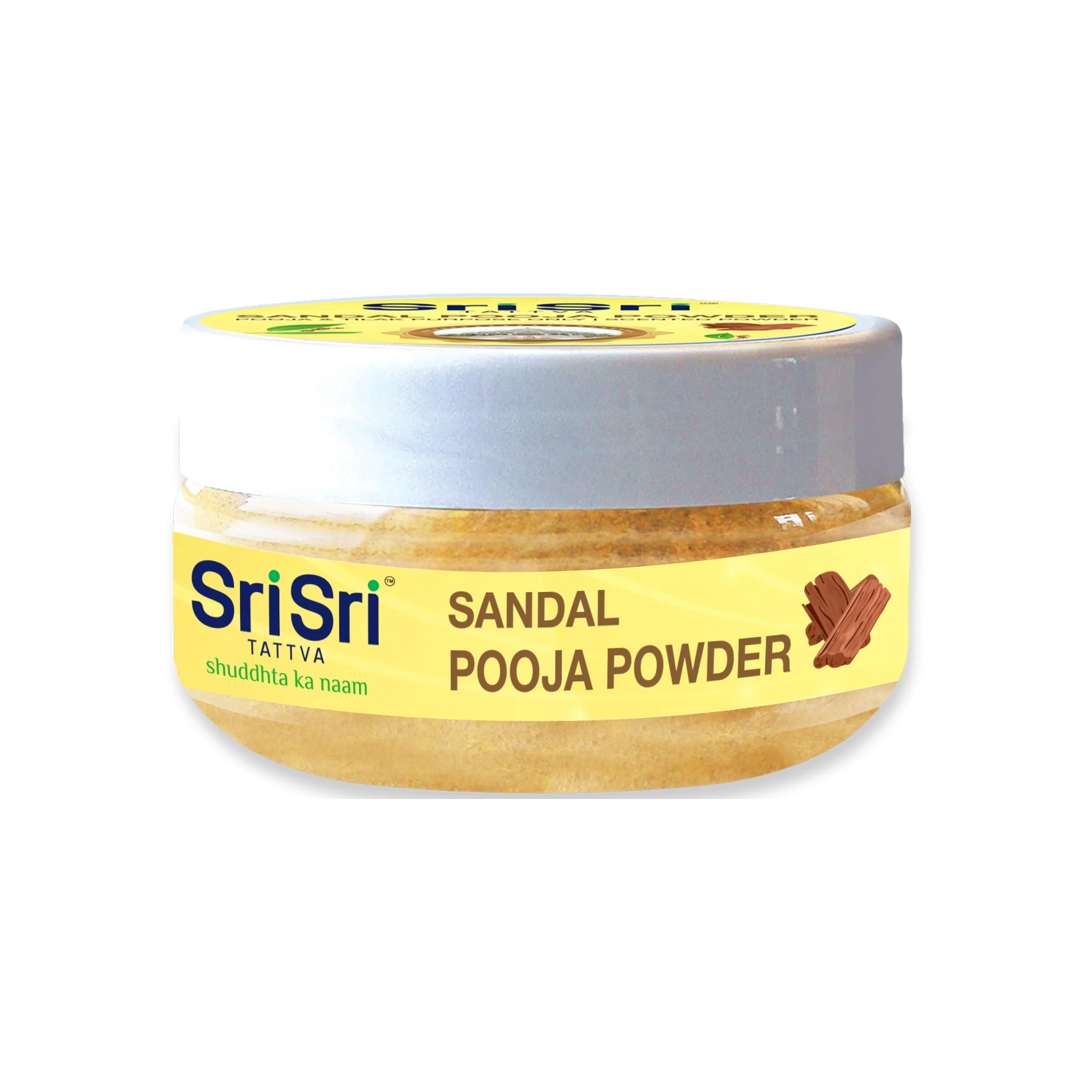 Sri Sri Tattva Sandal Pooja Powder - Image 1
