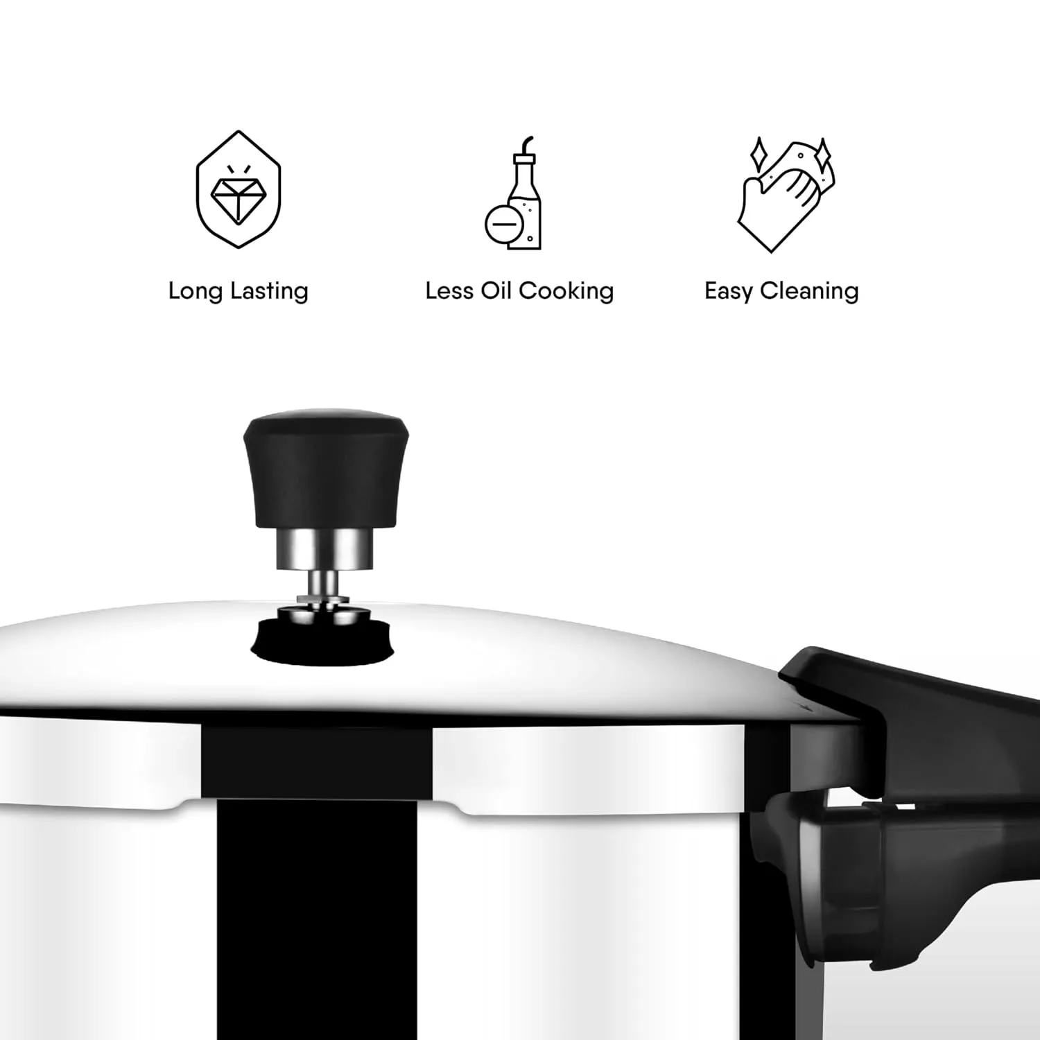 Stahl Xpress Cooker Triply Pressure Cooker Broad - Image 6